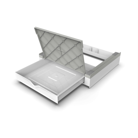 Vezni člen za pralni/sušilni stroj s polico in predalom Torre Duo