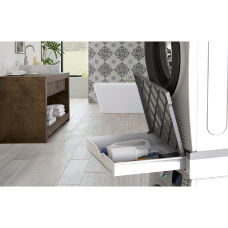 Vezni člen za pralni/sušilni stroj s polico in predalom Torre Duo