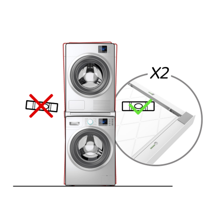 Vezni člen za pralni/sušilni stroj s polico Torre Quick