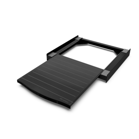 Vezni člen za pralni/sušilni stroj s polico Meliconi Torre Black