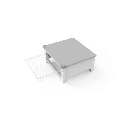 Podstavek s košaro za pralni/sušilni stroj Base Space Basket