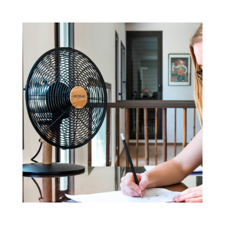 Namizni ventilator Cecotec EnergySilence 600 WoodDesk