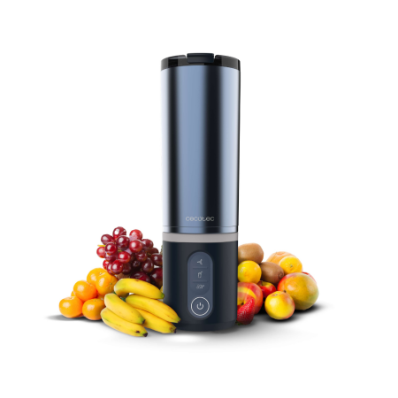 Prenosni blender Cecotec Power Titanium Shake2Go Dark Steel