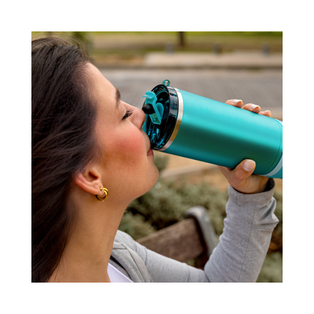 Prenosni blender Cecotec Power Titanium Shake2Go Dark Steel