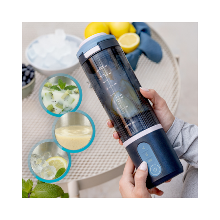 Prenosni blender Cecotec Power Titanium Shake2Go Dark