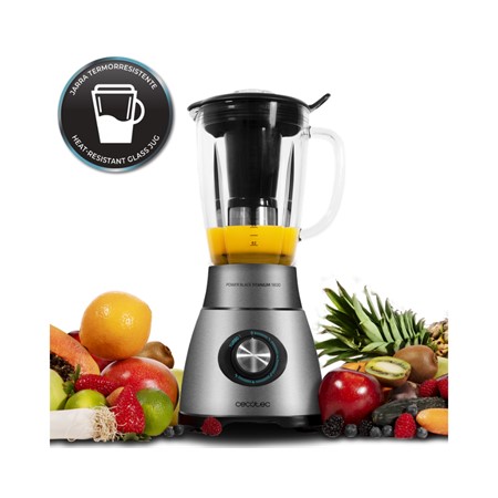 Blender Cecotec Power Black Titanium 2500MAX Spatula