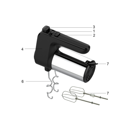 Ročni mešalnik Sogo BAT-SS-14310