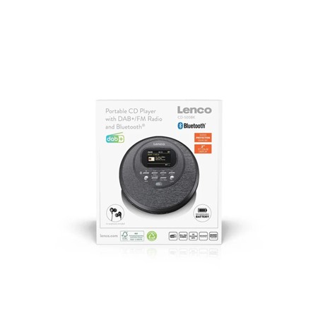 Prenosni CD predvajalnik Lenco CD-500BK