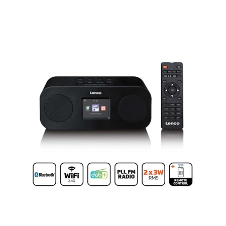 Internetni radio z DAB  Lenco DIR-121BK