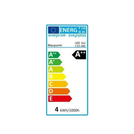 Žarnica Blaupunkt LED FILAMENT C35 4W 470lm E14