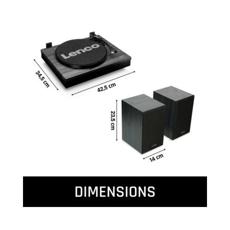 Gramofon Lenco LS-300BK