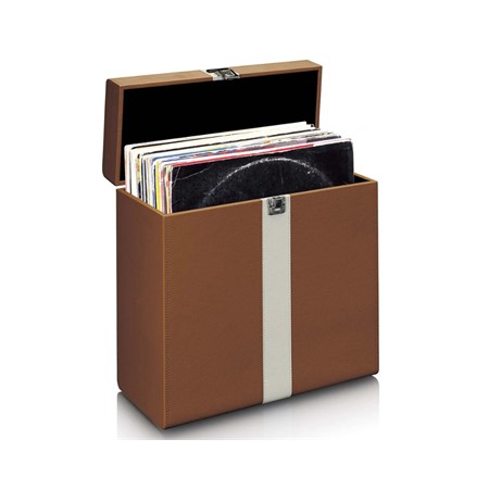Kovček za vinilne plošče Lenco TTA-301BNWH