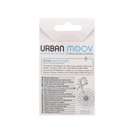 Paket 24 odsevnikov za kolo Urban Moov UMSPOKE
