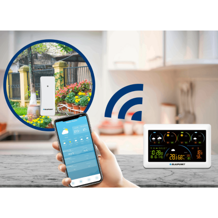 Vremenska postaja z aplikacijo Blaupunkt WS50WH APP