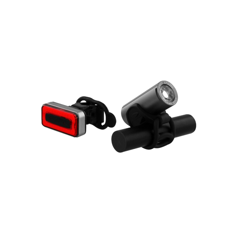 Komplet sprednje in zadnje LED luči za kolo Urban Moov UMLEDUSB