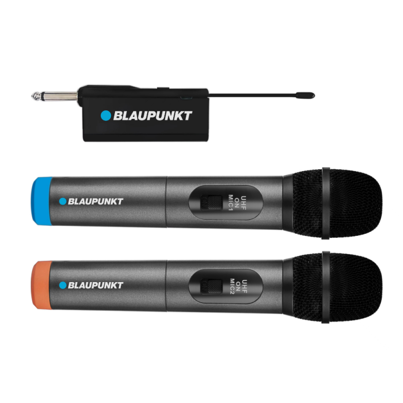 Komplet dveh brezžičnih mikrofonov Blaupunkt WM60UDB