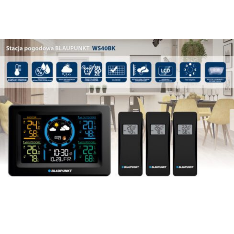 Vremenska postaja Blaupunkt WS40BK