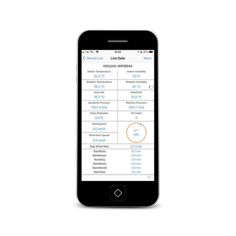 Vremenska postaja Alecto WS5200