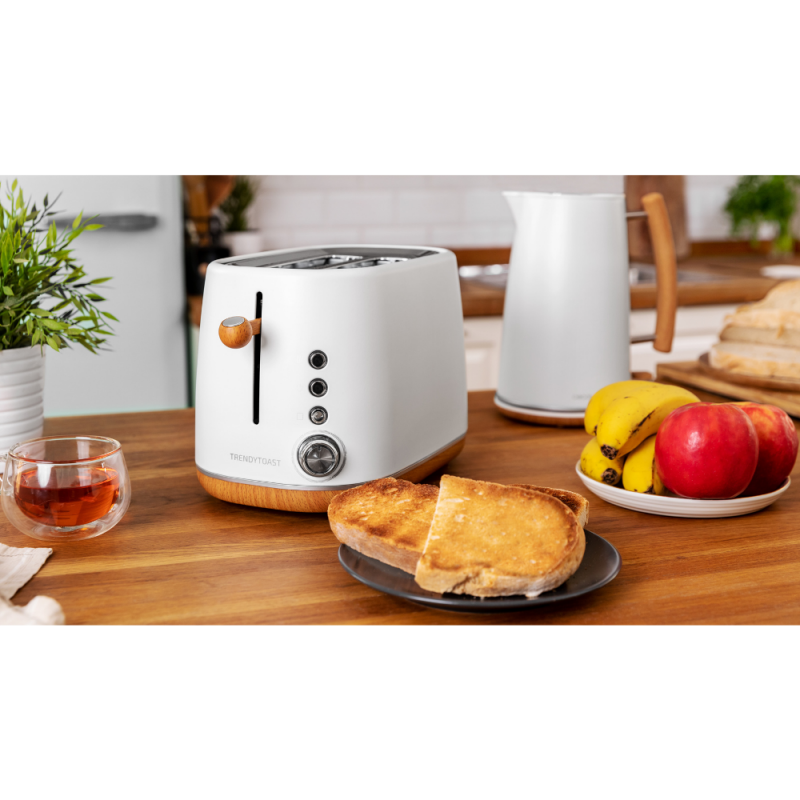 Toaster Cecotec TrendyToast 9000 White Woody