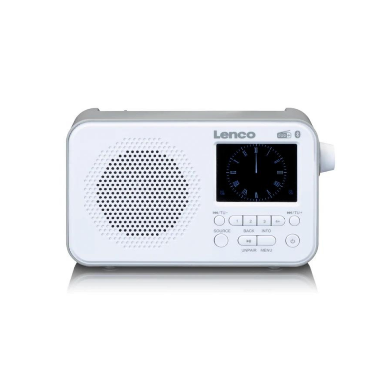 Prenosni radio Lenco PDR-036WH