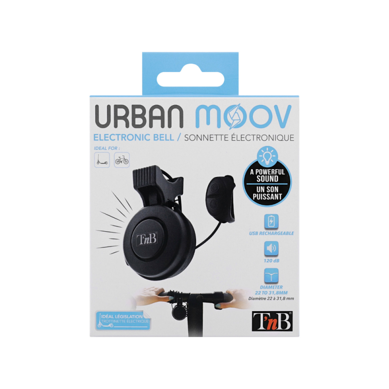 Elektronski zvonec za kolo ali električni skiro Urban Moov UMBELL2