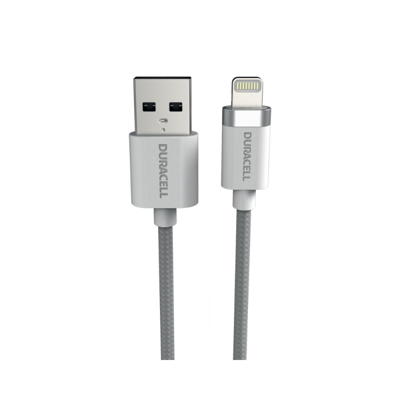 Kabel Duracell USB-A v Lightning 1m bel