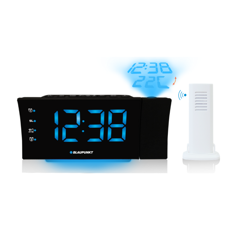 Radio ura s projekcijo Blaupunkt CRP81USB