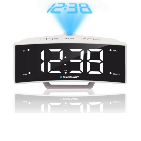 Radio ura s projekcijo Blaupunkt CRP7WH